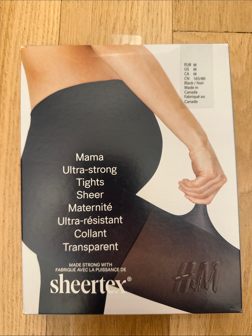 H&M Mama Ultra-Strong Sheer Maternity Tights - Black